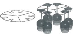 3D Wineglass preview