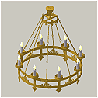 3D Lamp gothic preview