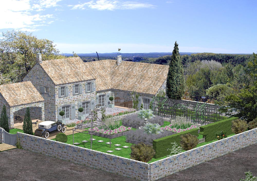 Architectural Home Design — Claude et Annie DUPUIS — L'etang la ville, France