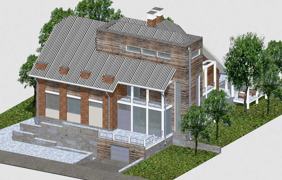 Architectural Home Design — Konstantin Vasendo — Ekaterinburg, Russia