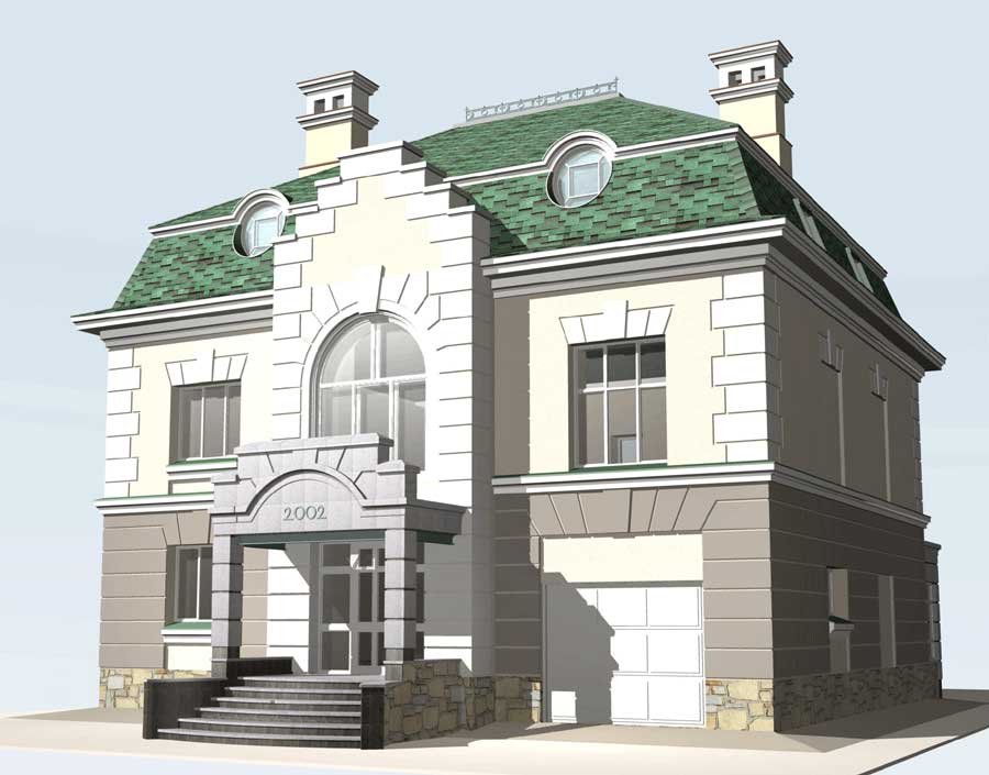 Architectural Home Design — Konstantin Vasendo — Ekaterinburg, Russia