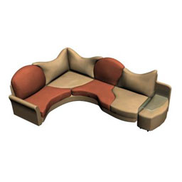 3D Sofa preview
