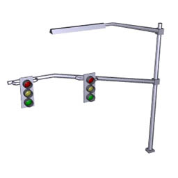Traffic light 3D Model Preview #949d1692