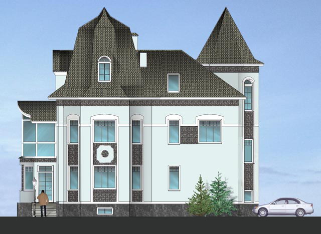 Architectural Home Design — Boris Uvarov — Moscow, Russia