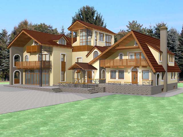 Architectural Home Design — Boris Uvarov — Moscow, Russia