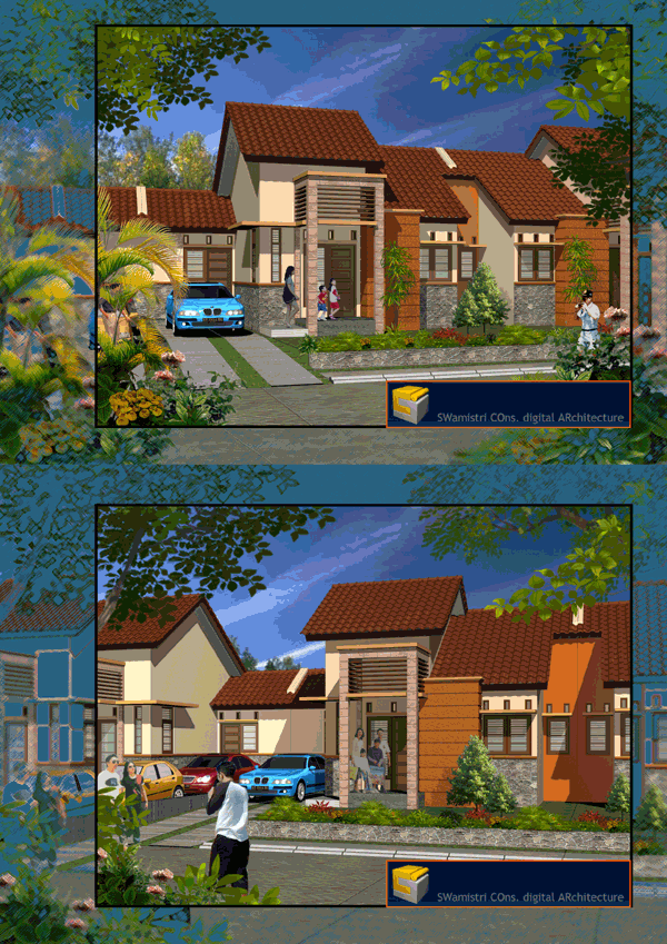Architectural Home Design — Hadi Purwanto — Samarinda, East Borneo, Indonesia
