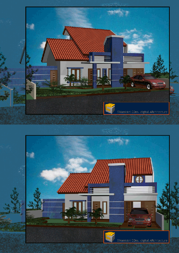 Architectural Home Design — Hadi Purwanto — Samarinda, East Borneo, Indonesia