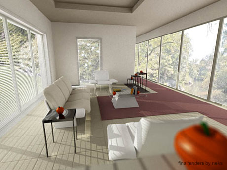 Architectural Home Design — Neks | 3dworks and animation service. — Mendoza, Argentina