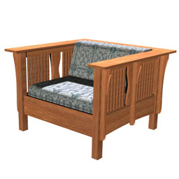 3D Chair preview