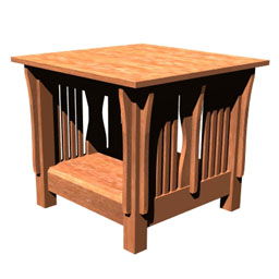 3D Table preview