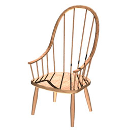 3D Chair preview