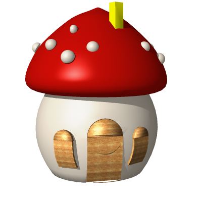 Toy 3D model large preview