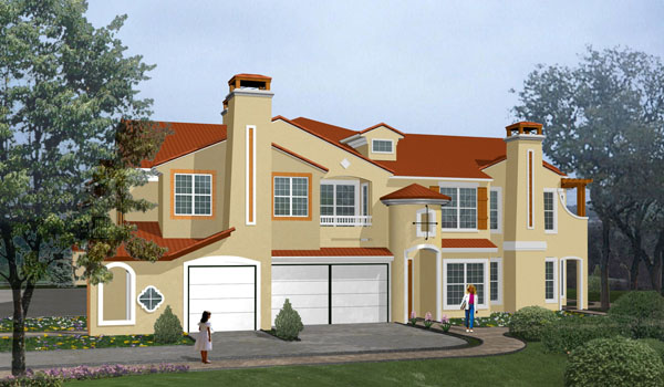 Architectural Home Design — "3DArea.net" — Moscow, Russia