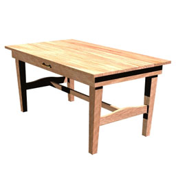 3D Table preview