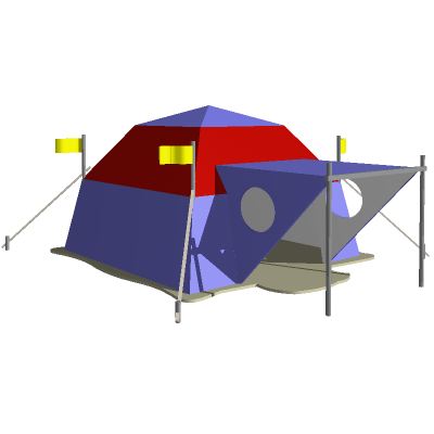 tent 3D Model Preview #21391e12