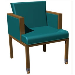 3D Armchair preview