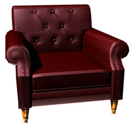 3D Armchair preview