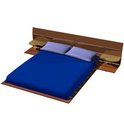 Bed 3D Model Preview #dfd77250