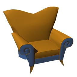3D Chair preview