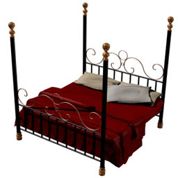 Bed 3D Model Preview #7de1b682