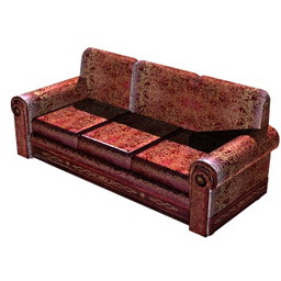 3D sofa preview