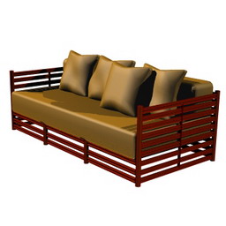 3D Sofa preview