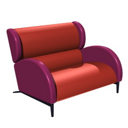 3D Armchair preview