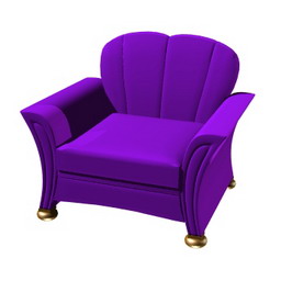 3D Armchair preview