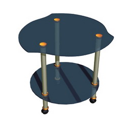 3D Table preview