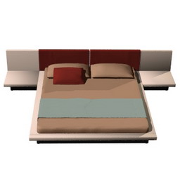bed morna 3D Model Preview #1b9eff56