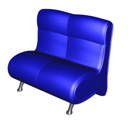 3D Armchair preview