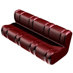 3D Sofa preview