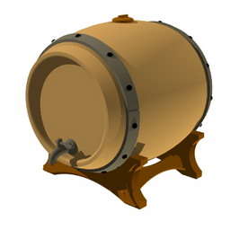 barell-beer - 3D Model Preview #435edac6
