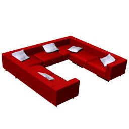 3D Sofa preview