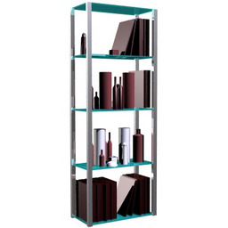 3D Bookcase preview