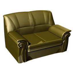 3D Armchair preview