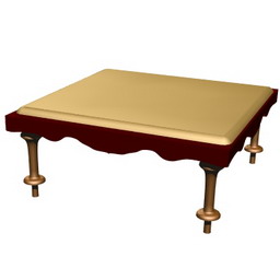 table duncan 3D Model Preview #64defded