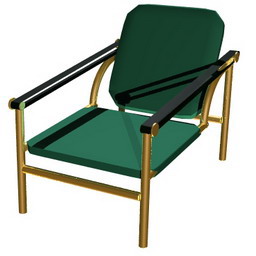 chair stratos 3D Model Preview #ef622287