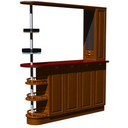 bar kitchen 3D Model Preview #4662951e