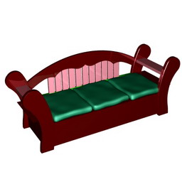 sofa chair 3D Model Preview #359c5b85