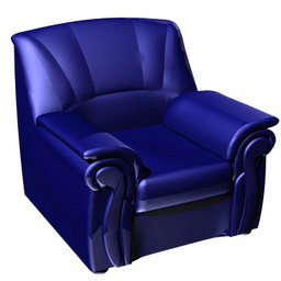 3D Armchair preview