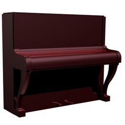 piano morime 3D Model Preview #38bec128