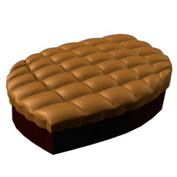 seat puff 3D Model Preview #08736aaf