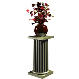 flowers standone 3D Model Preview #b71153de