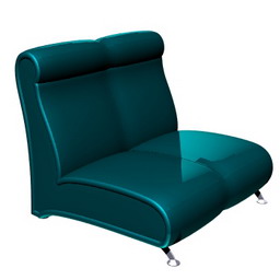 3D Armchair preview