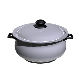3D Saucepan preview