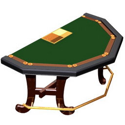 roulette table 3D Model Preview #dff25c98