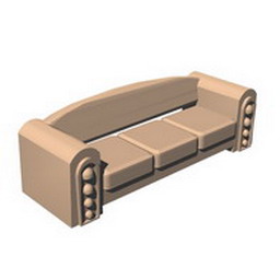 3D Sofa preview