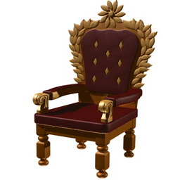 santa chair 3D Model Preview #544b2079