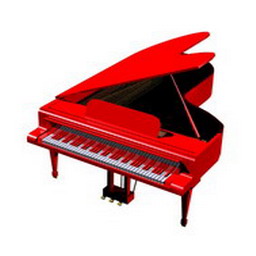 3D Piano preview